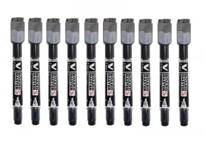 Image of Pilot V Board Master Drywipe Marker With Eraser End Black 461101001