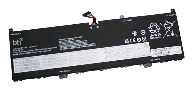 Image of BTI BTI 5B11F52560 compatible 70Wh 4-cell battery for Lenovo SLIM 7 PROX 5B11F52560-BTI