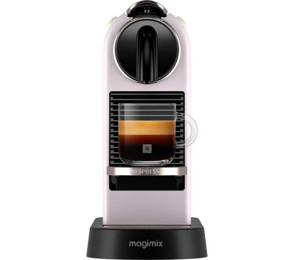 Image of MAGIMIX by Nespresso Citiz 11744 Coffee Machine - Rose Pink 5018399117440