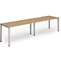 Image of dynamic Computer Desk Evolve Plus BR216OAKS Oak 3200 mm x 800 mm x 730 mm