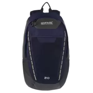 Image of Regatta Highton 20L Backpack (One Size) (Navy/Ebony)