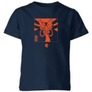 Image of Samurai Jack Aku Kanji Kids T-Shirt - Navy - 7-8 Years - Navy