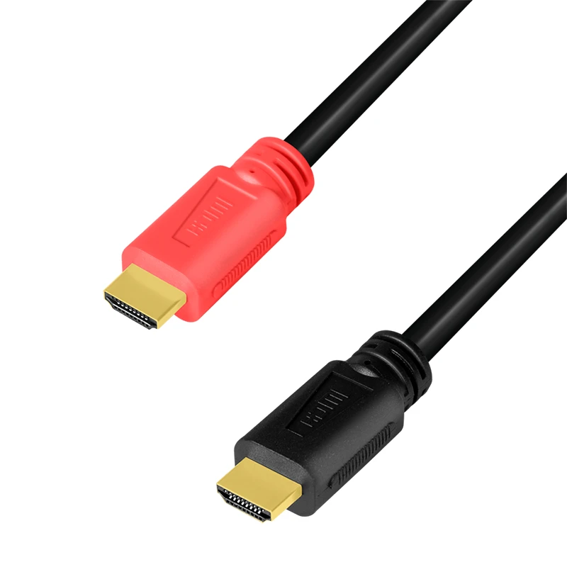 Image of LogiLink CHV0100 HDMI cable 10 m HDMI Type A (Standard) Black. Red