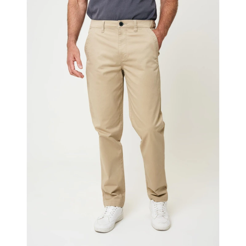 Image of Saltwell Mens Chino Straight Leg Trouser Stone male 30