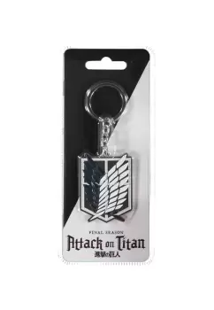 Image of Attack on Titan Metal Keychain Survey Corps