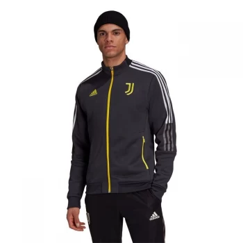 Image of adidas Juventus Anthem Jacket 2021 2022 - Carbon