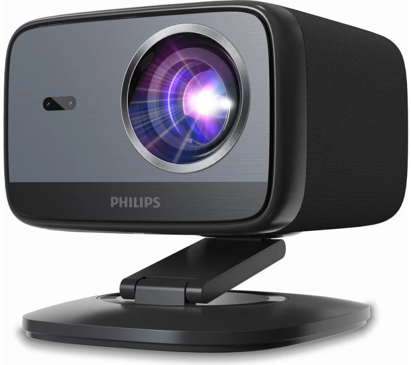 Image of PHILIPS NeoPix NPX450 Smart Full HD Home Cinema Projector - Black & Grey, Silver/Grey,Black 7640186962759