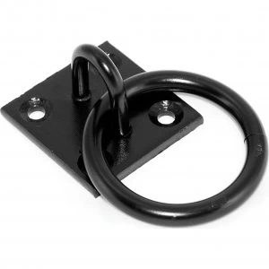 Image of Faithfull Wall Ring On Plate Black Japanned