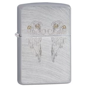Image of Zippo Angel Wings Chrome Arch Regular Lighter