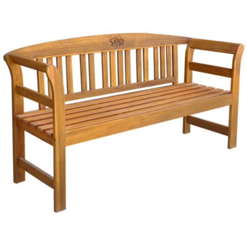 Image of Vidaxl Garden Bench 157cm Solid Acacia Wood