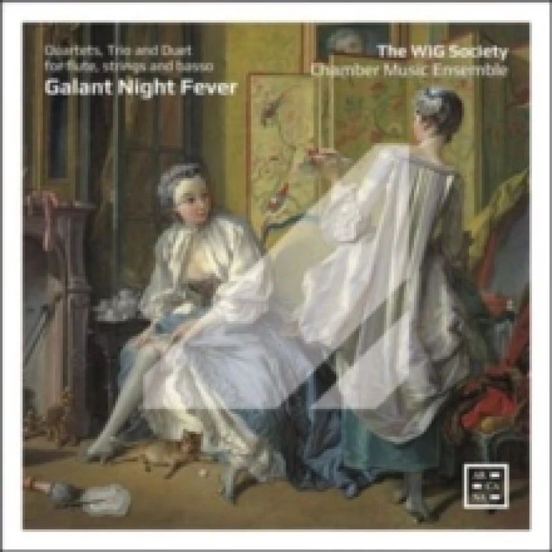 Image of Galant Night Fever: Quartets, Trio and Duet for Flute, Strings and Basso CD / Album
