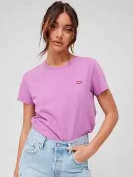 Image of Levis Perfect T-Shirt - Iris Orchid, Purple Size M Women