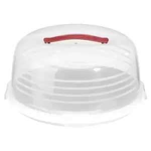 Image of Curver Cake Box Round, Snow White