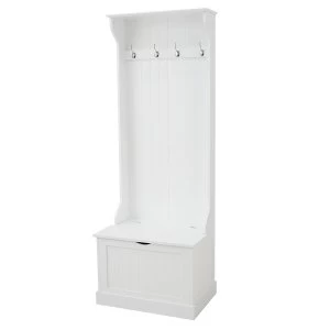 Image of Robert Dyas Brashford Colonial Coat and Shoe Storage Unit