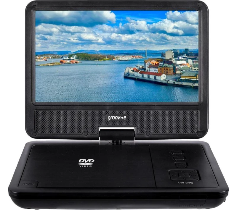 Image of GROOV-E GVDP01BK Portable DVD Player - Black 5060108299893