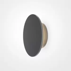 Image of Maytoni Wald Outdoor Flush Wall Lamp Graphite 3000K IP65