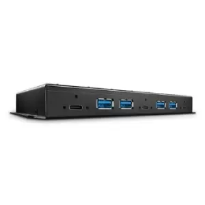 Image of Lindy 7 Port USB 3.1 Gen 2 Metal Hub