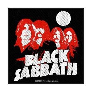 Image of Black Sabbath - Red Portraits Standard Patch