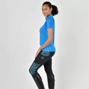 Image of Dublin Sara Short Sleeve Ladies Top - Blue