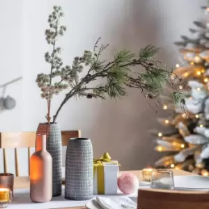 Image of Crossland Grove Pinecone Spray With Moss 1100mm