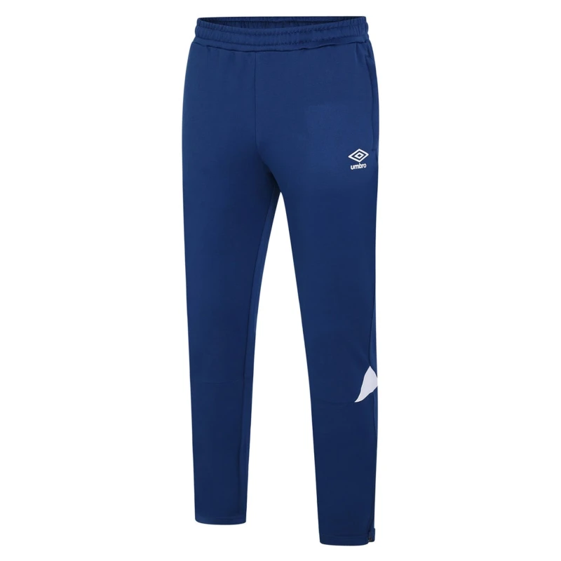 Image of Umbro Umbro Men Total Tapered Training Jogging Bottoms in Navy Size: Small Navy S Male 5063107717689
