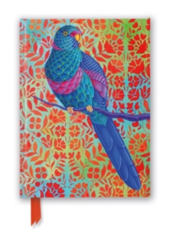Image of Jane Tattersfield: Blue Parrot (Foiled Journal) Notebook / blank book