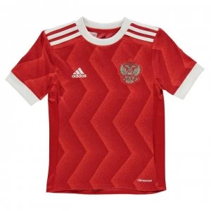 Image of adidas Russia Confederation Cup Shirt 2016 2017 Junior - Red/White
