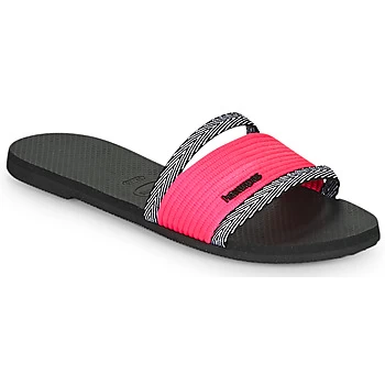 Image of Havaianas YOU TRANCOSO womens Sandals in Black / 3,7.5