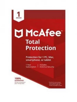 Image of Mcafee 2018 Total Protection 1 Device