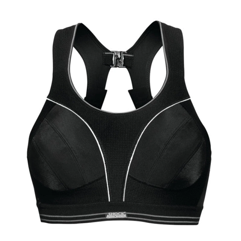 Image of Shock Absorber Shock Absorber Run Bra Black - Black / 32 E