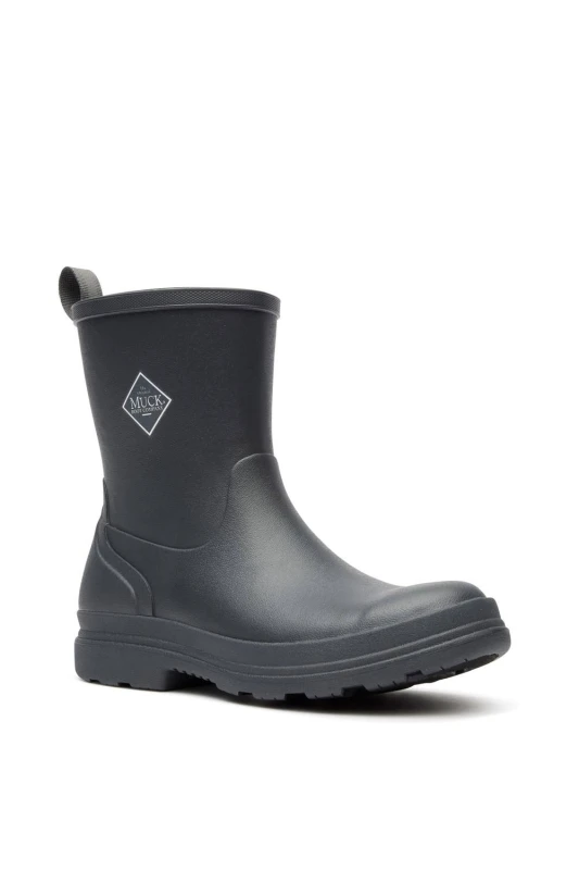 Image of Muck Boots Womens Rainscape Mid Boot in Black Size: 7 Black Female 7