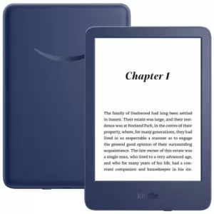 Image of Amazon Kindle With Ads 6" 16GB Tablet [2022] - Denim
