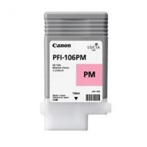 Image of Canon PFI106 Photo Magenta Ink Cartridge