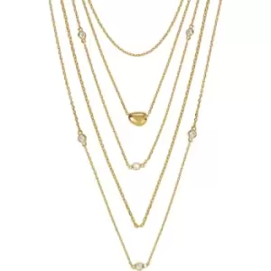 Image of Ladies Jasper Conran London Jewellery Gold Plated Sterling Silver Necklace