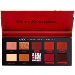 Image of NYX Professional Makeup La Casa de Papel El Professor Palette Eyeshadow Palette 9x0,9 g