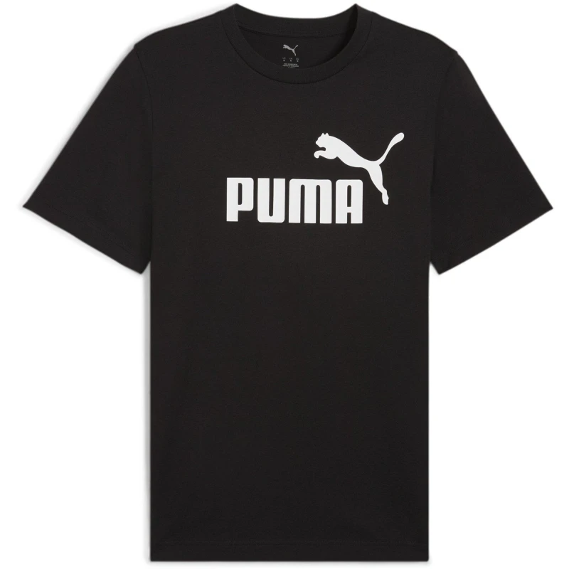 Image of Puma Mens Regular Fit T-Shirt Black male L