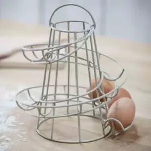 Image of Neo White Kitchen Spiral Egg Holder