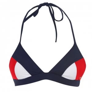 Image of Tommy Bodywear Triangle Bikini Top - Navy Blazer