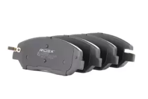 Image of RIDEX Brake pad set HYUNDAI,KIA,SSANGYONG 402B0262 581010WA00,581012BA00,581012BA10 581012PA00,581012WA00,581012WA40,581012WA70,581012WA90,581013MA00
