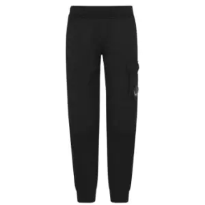 Image of CP COMPANY Boys Camo Joggers - Black