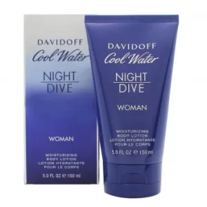 Image of Davidoff Cool Water Night Dive Woman Body Lotion 150ml