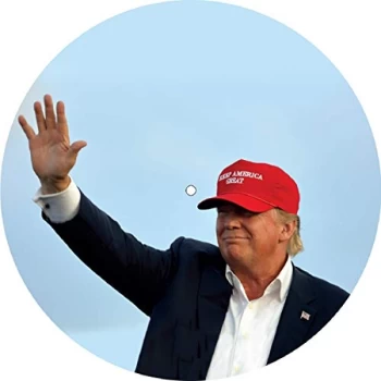 Image of Donald Trump - KEEP AMERICA GREAT (PICTURE DISC) Vinyl