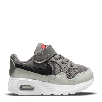 Image of Nike Air Max SC Infant Girls Trainers - Grey/Black/Red