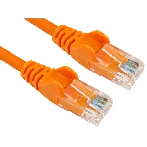 Image of Cables Direct 10m CAT6 Patch Cable (Orange)