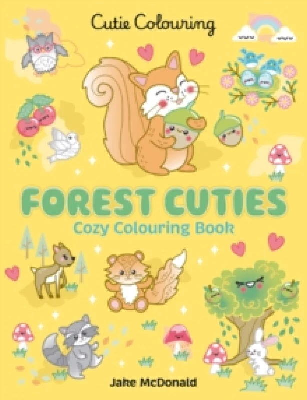 Image of Forest Cuties: Colouring Book Paperback / softback