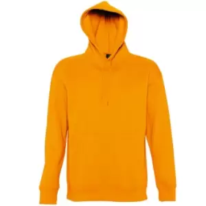 Image of SOLS Slam Unisex Hooded Sweatshirt / Hoodie (L) (Orange)