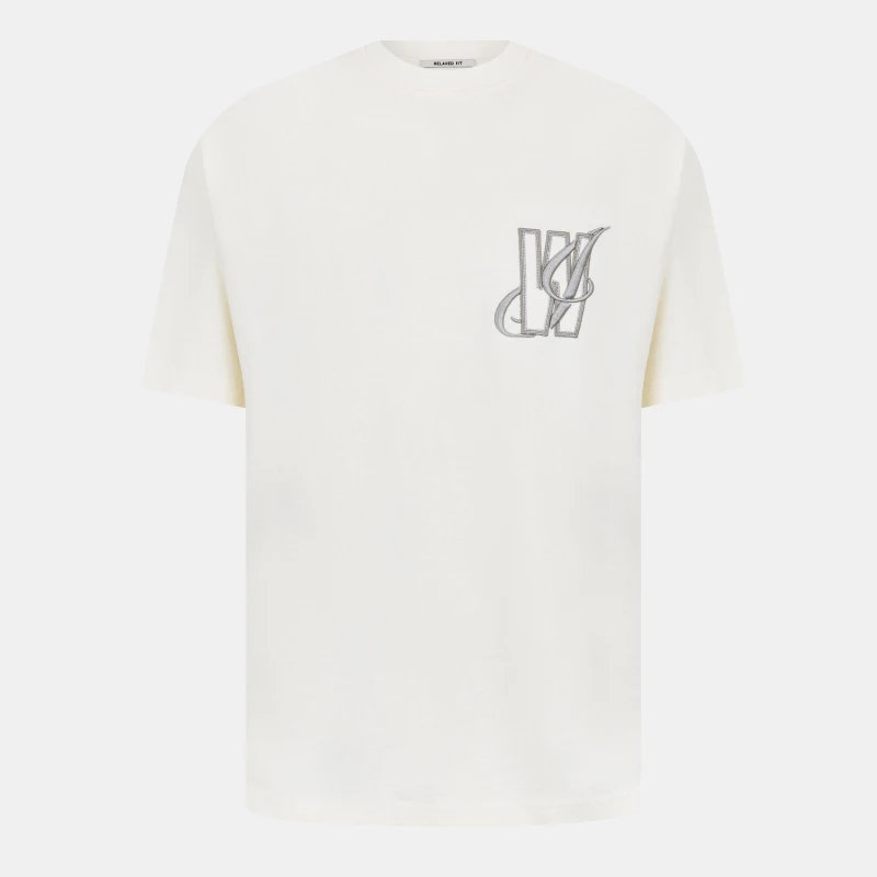 Image of Jack Wills Mens Regular Fit T-Shirt Bone White male S