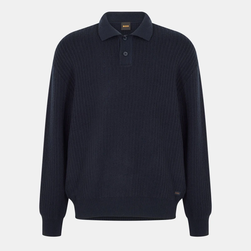 Image of Boss Kotorpolo 10275146 01 Dark Blue 404 male L