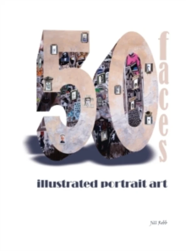 Image of 50 faces : illustrated portrait art Hardback