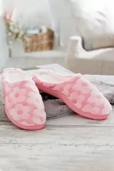Image of Patterned Mule Slippers